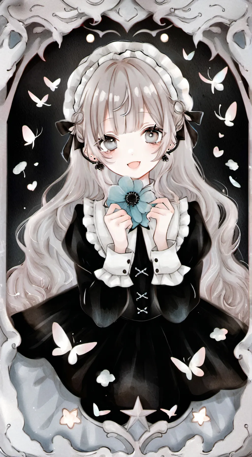 ai character: kny background