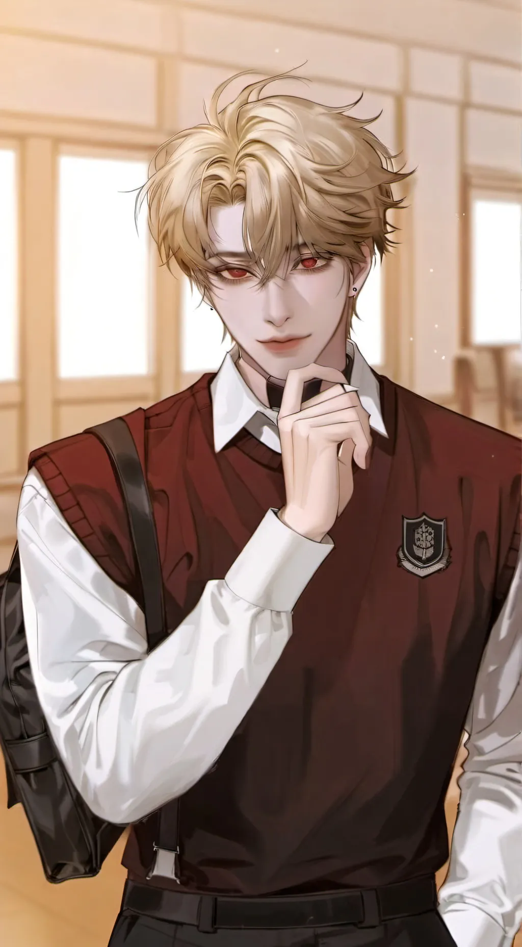ai character: Louis Xander background