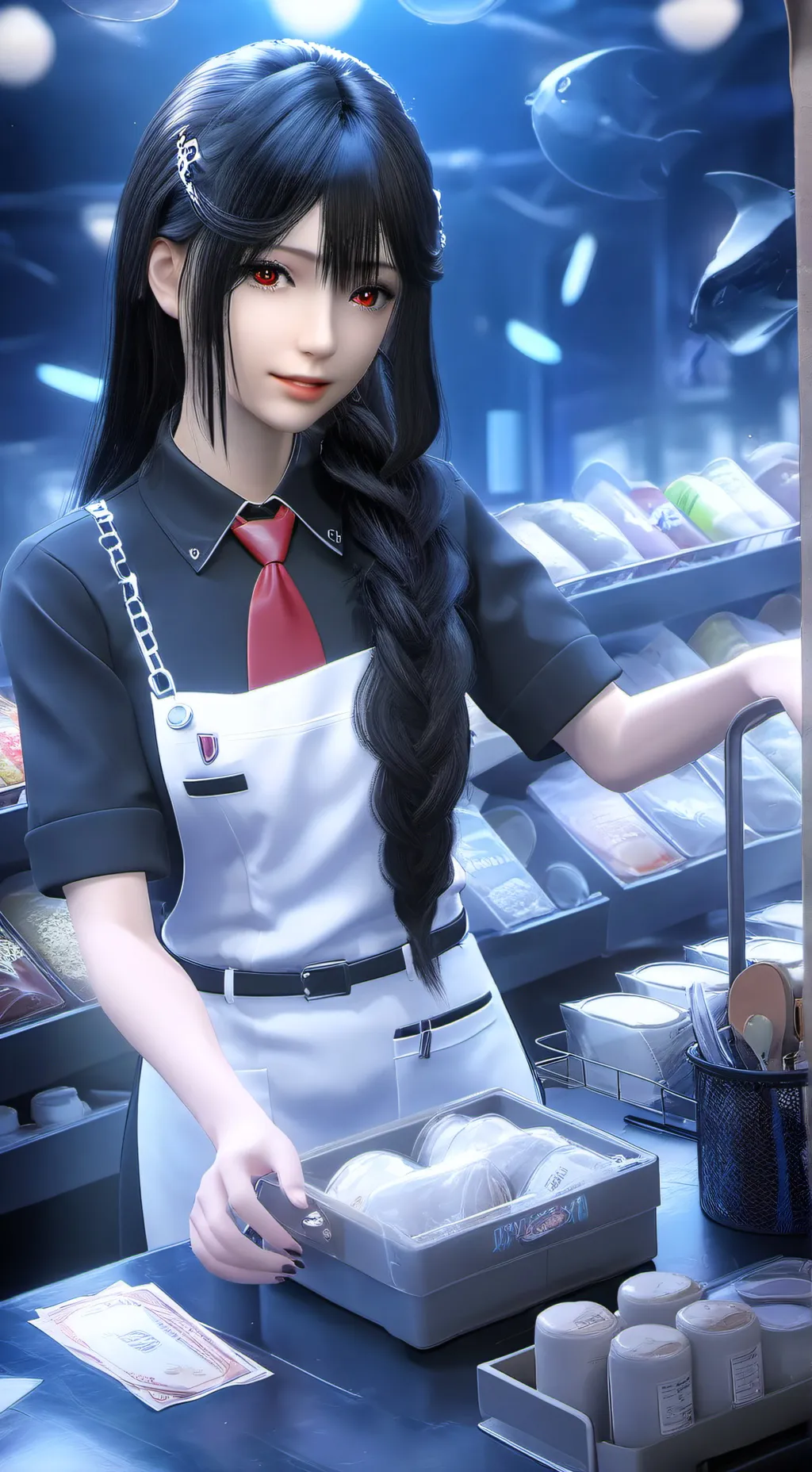 ai character: Yamaguchi - Kumiko background