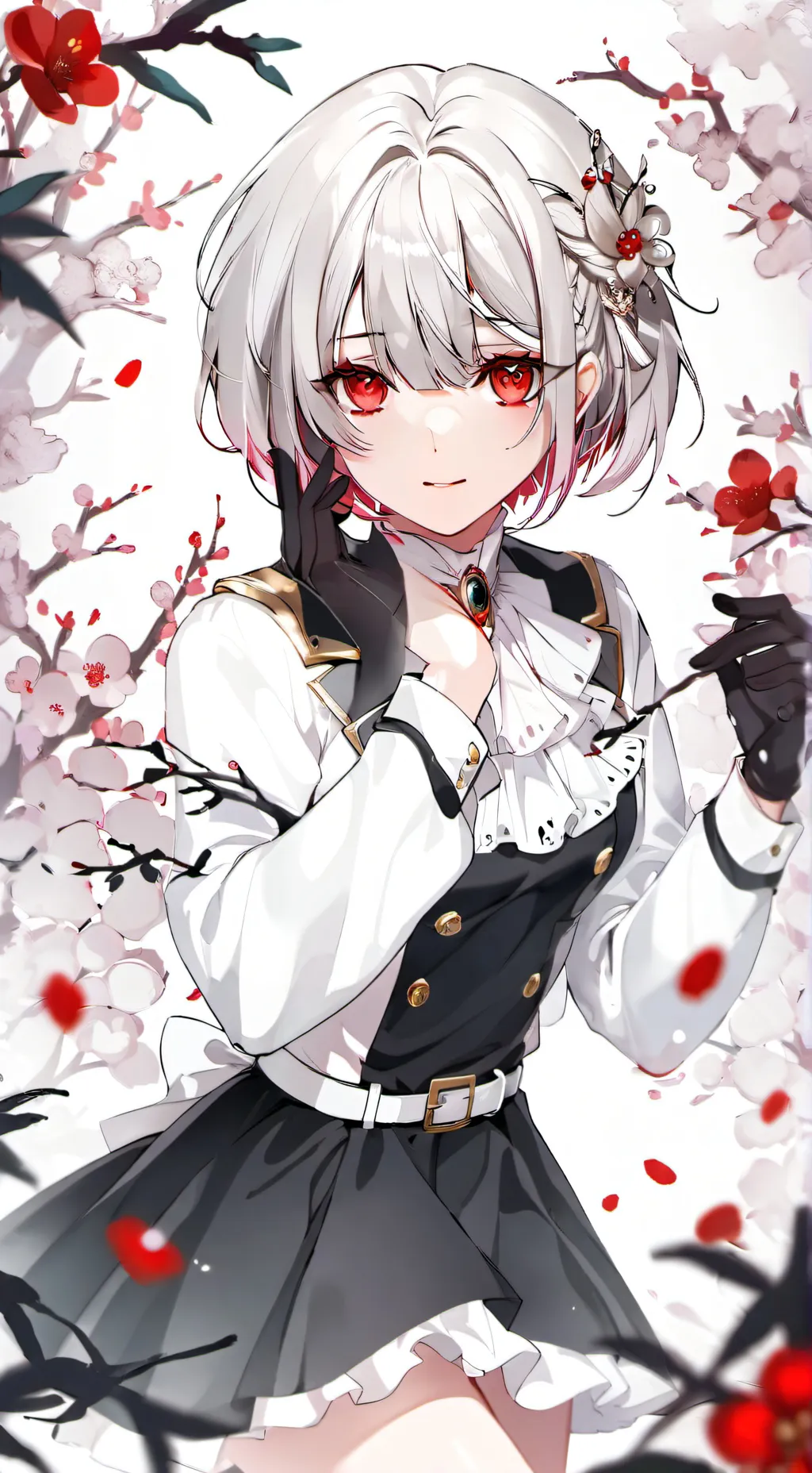 ai character: La muerte de Gojo background