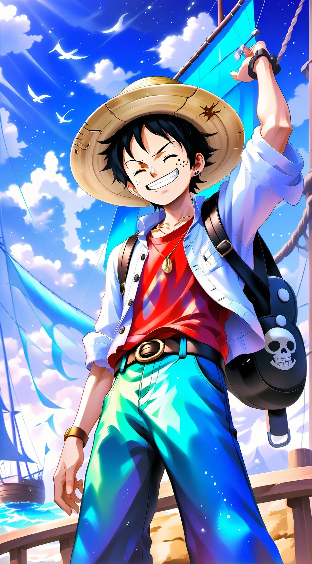 ai character: Nami's Sickness background
