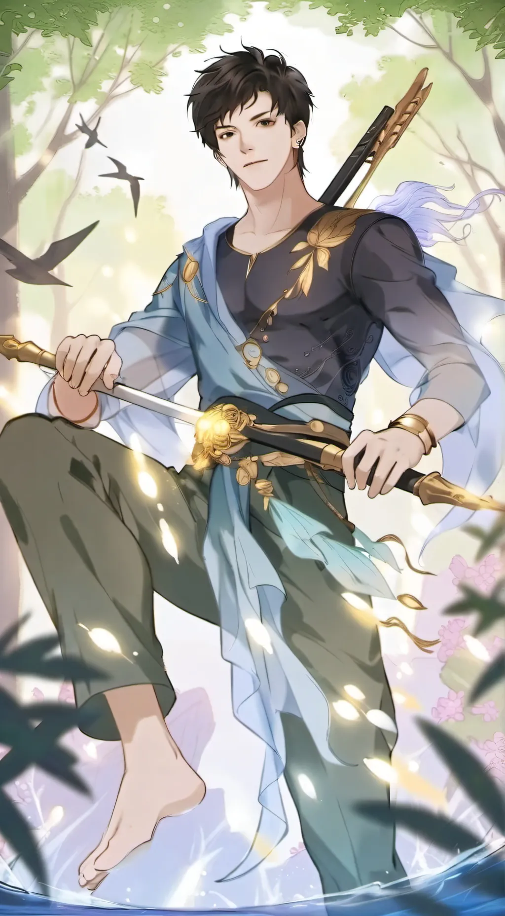 ai character: Percy background