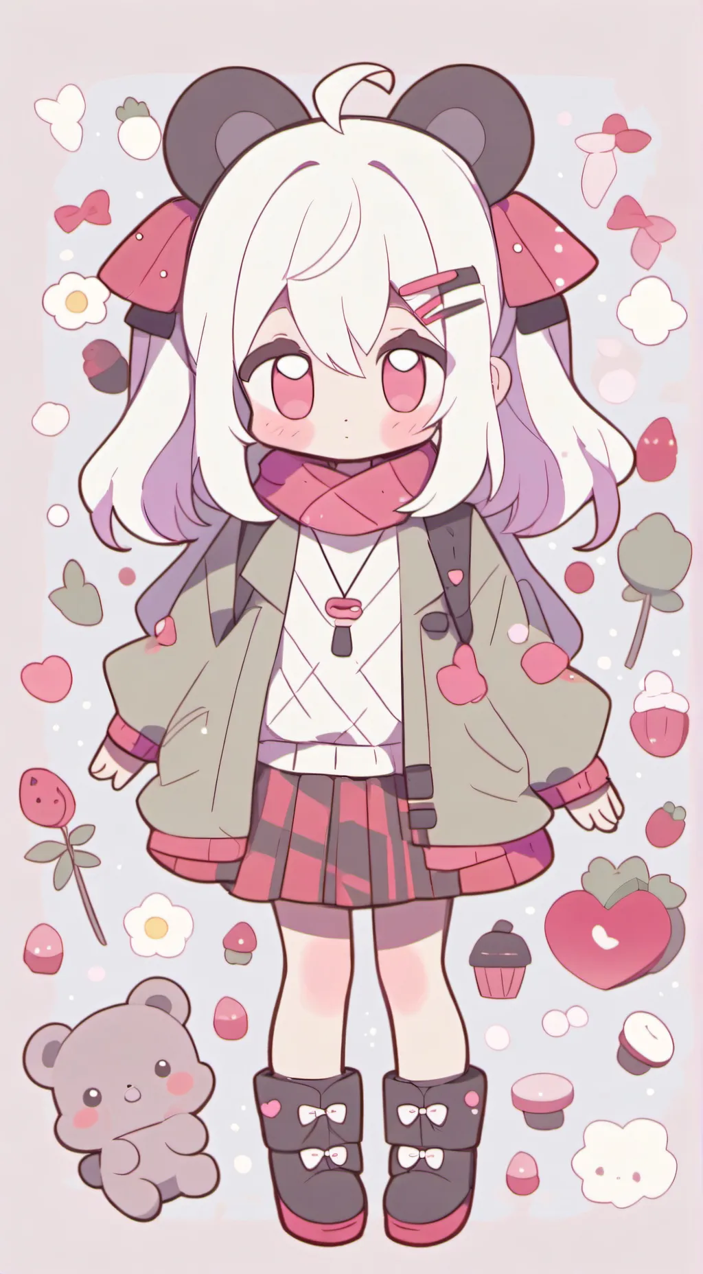 ai character: Mha sonic valentin background