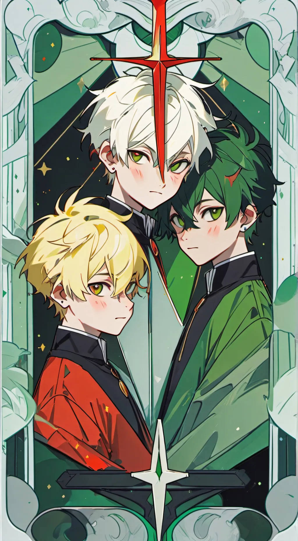 ai character: Todobakudeku background