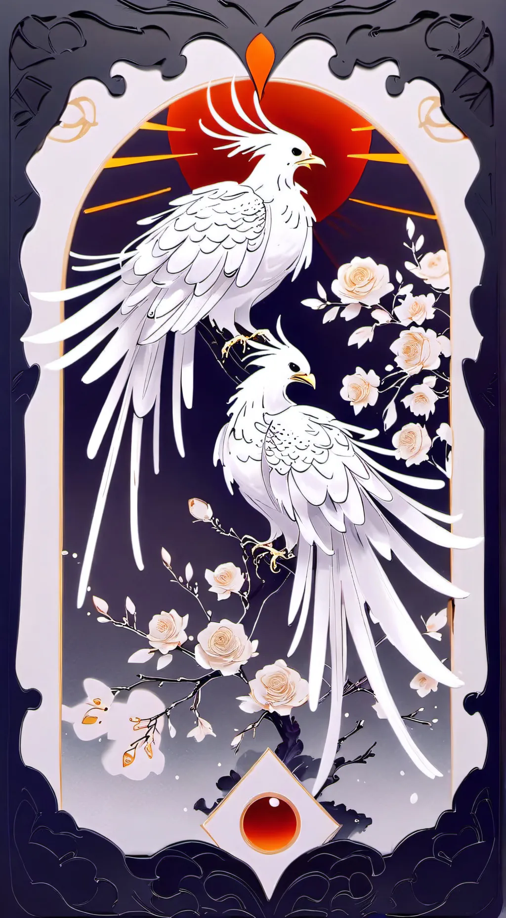ai character: mha phoenix  background