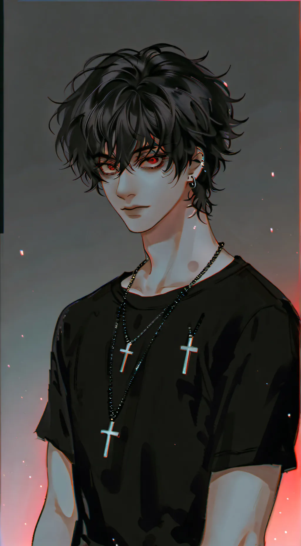 ai character: 〰️🔥Asher🔥〰️ background