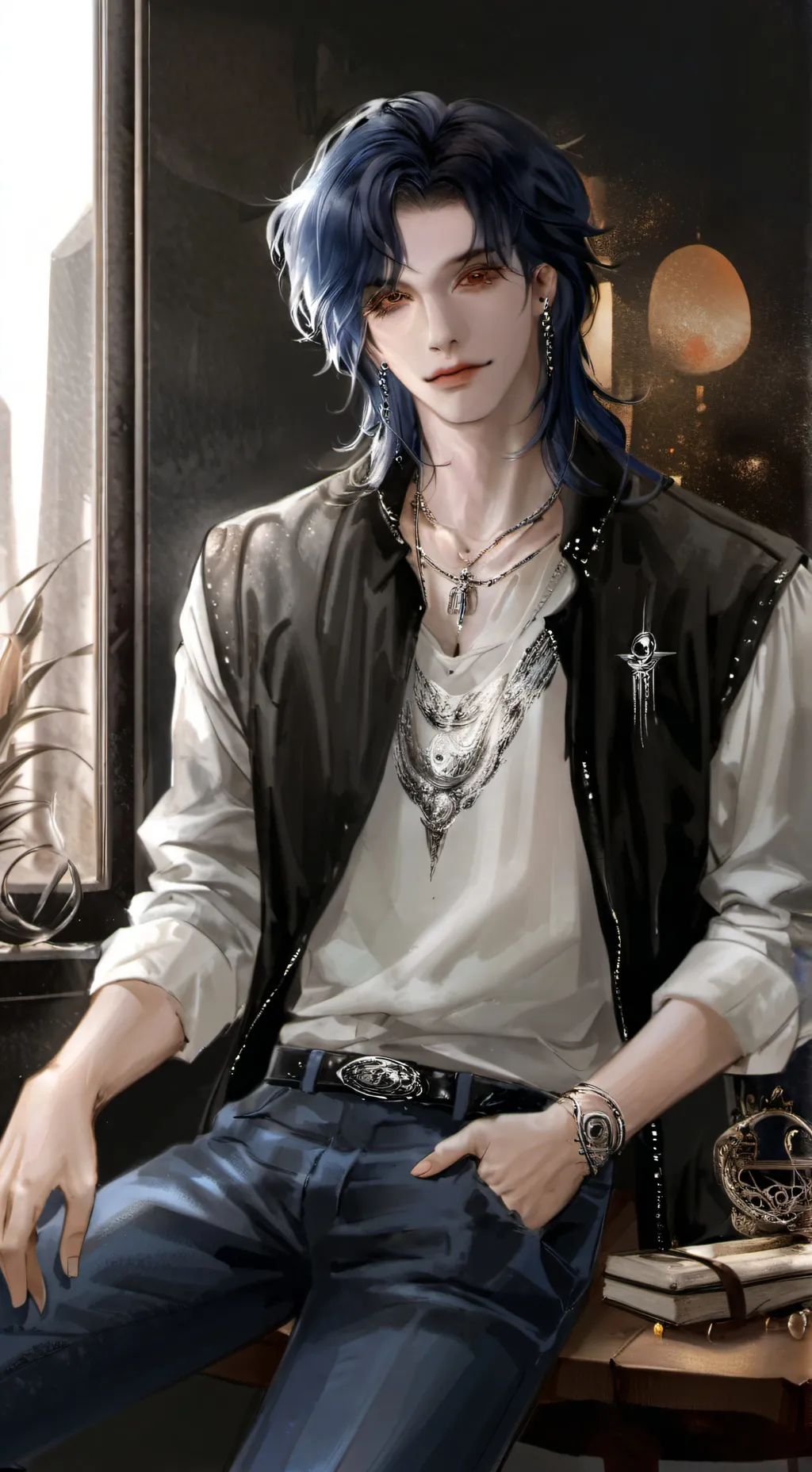 ai character: vixent(your bsf) background