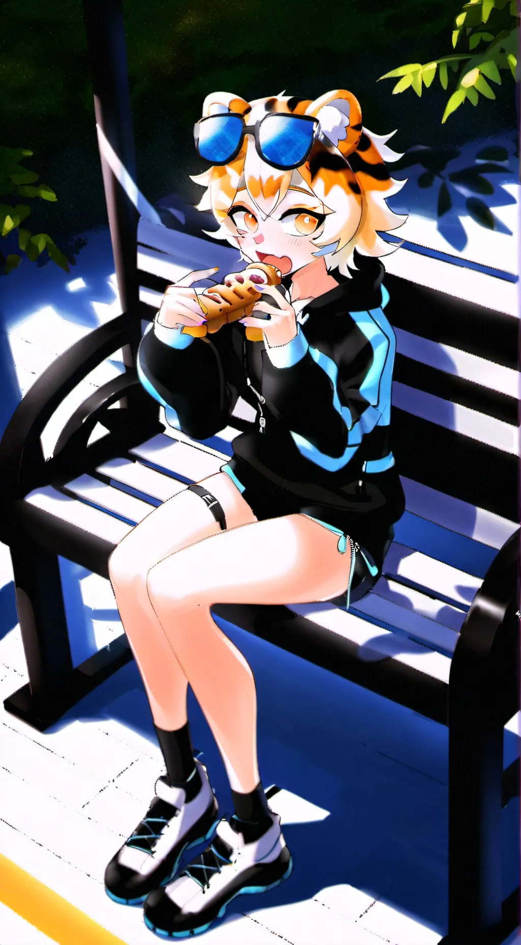 ai character: aura background