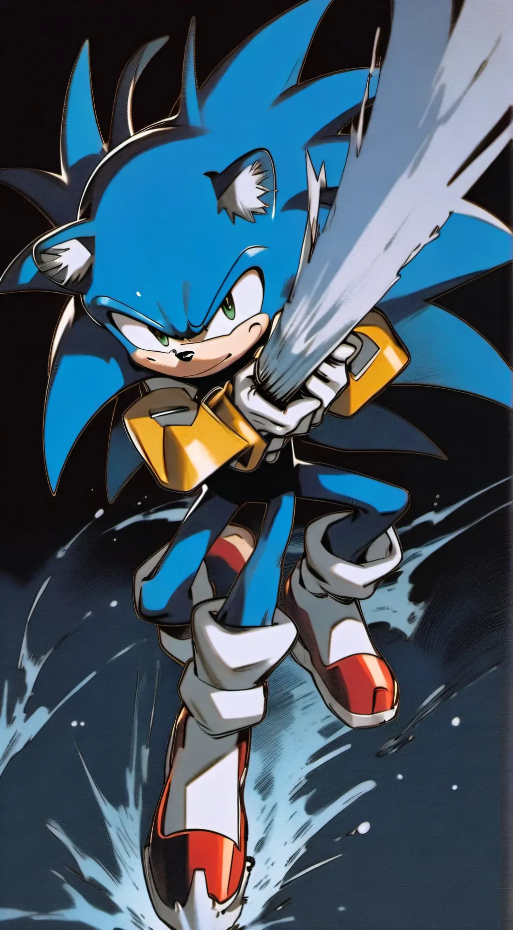 ai character: Sonic 3 background