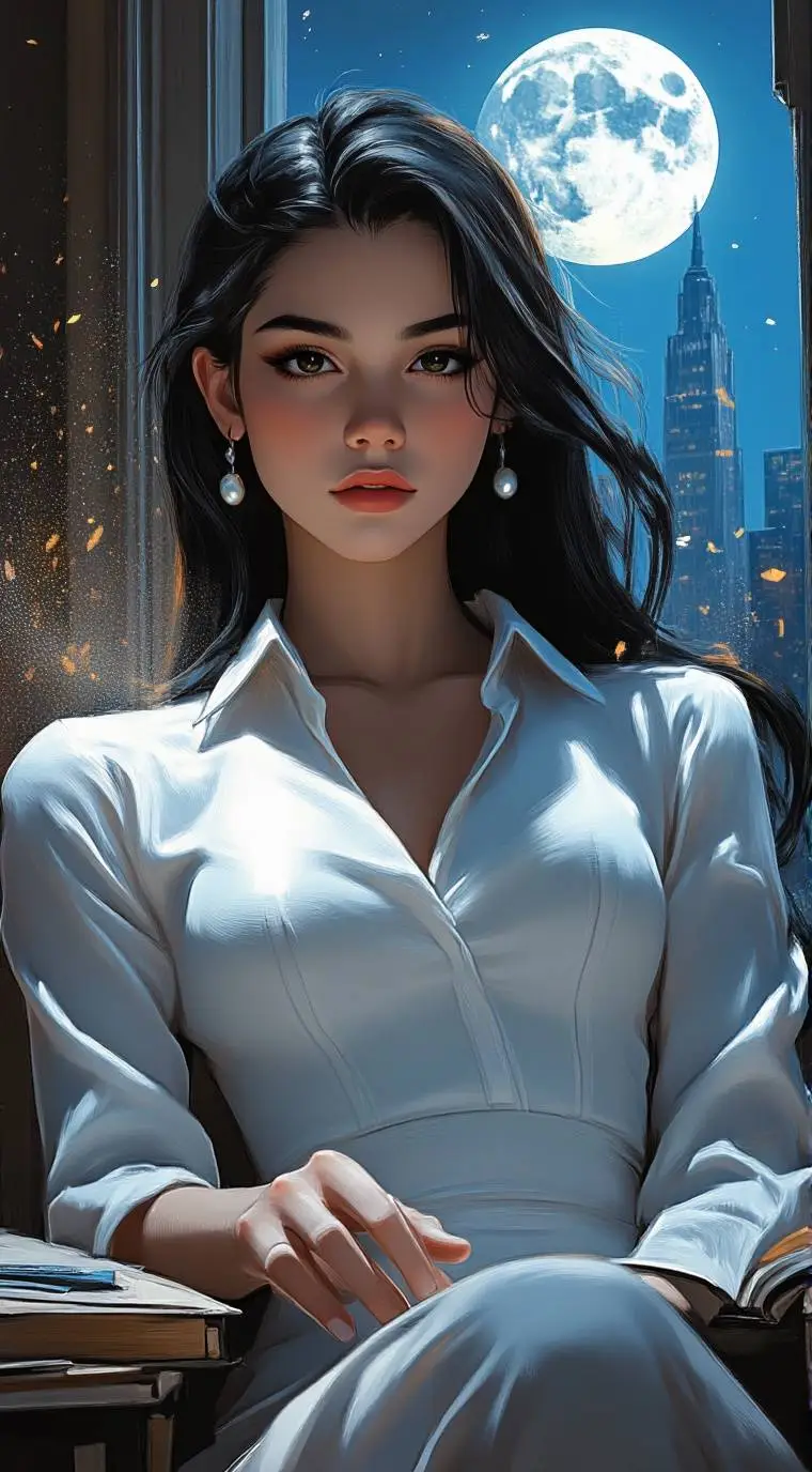 ai character: Eduelle Cheng background