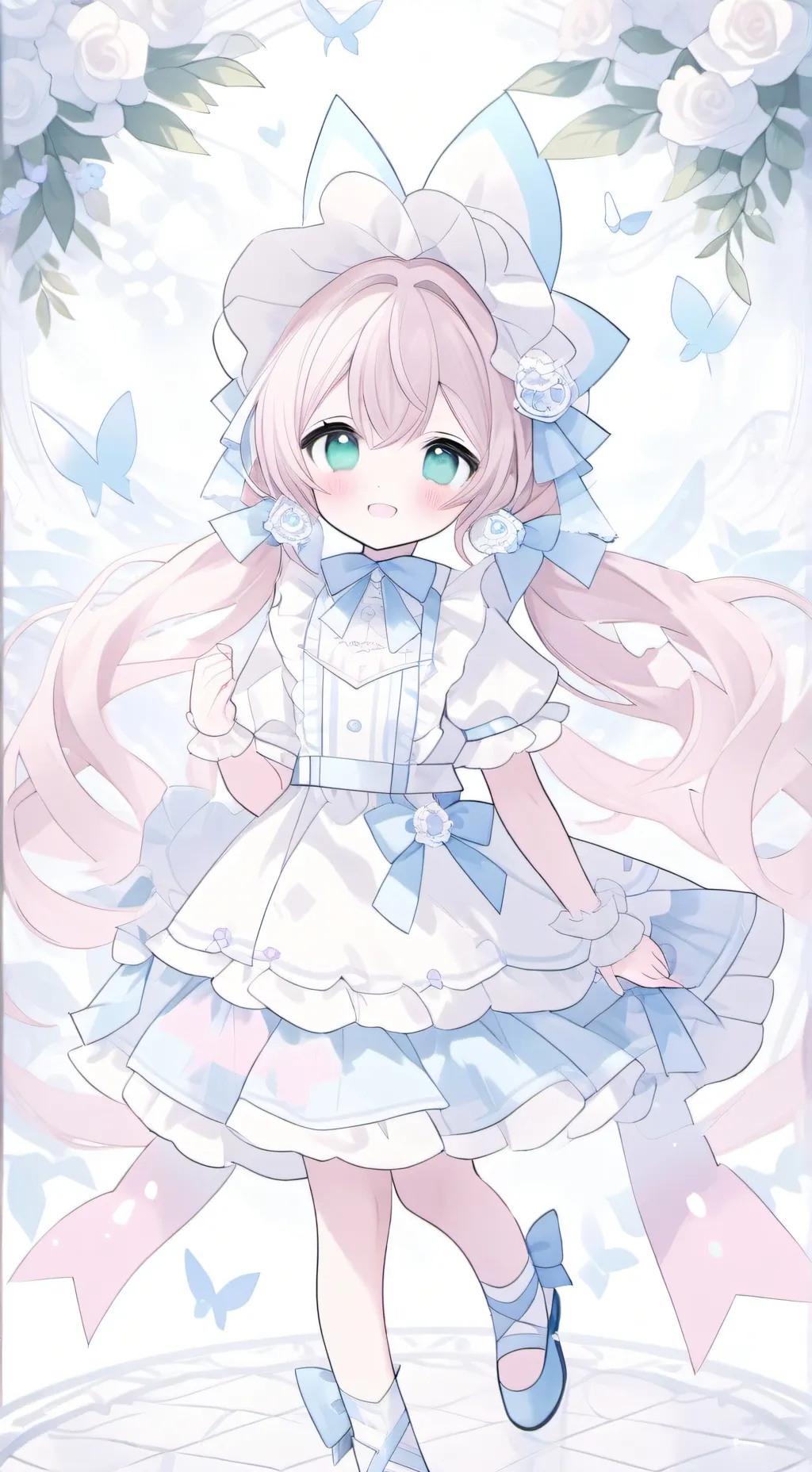 ai character: void sun? background