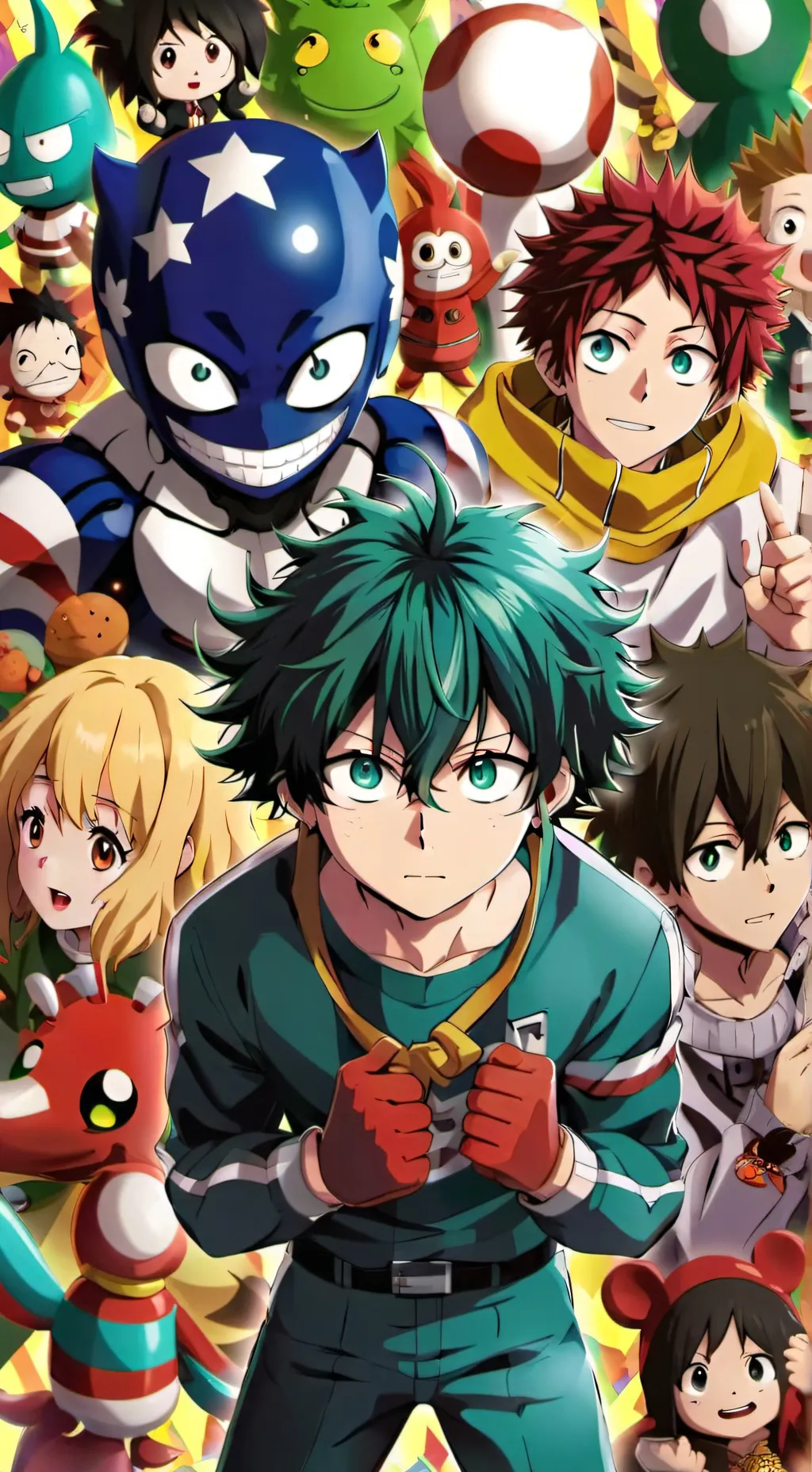 ai character: MHA- Substitute  background