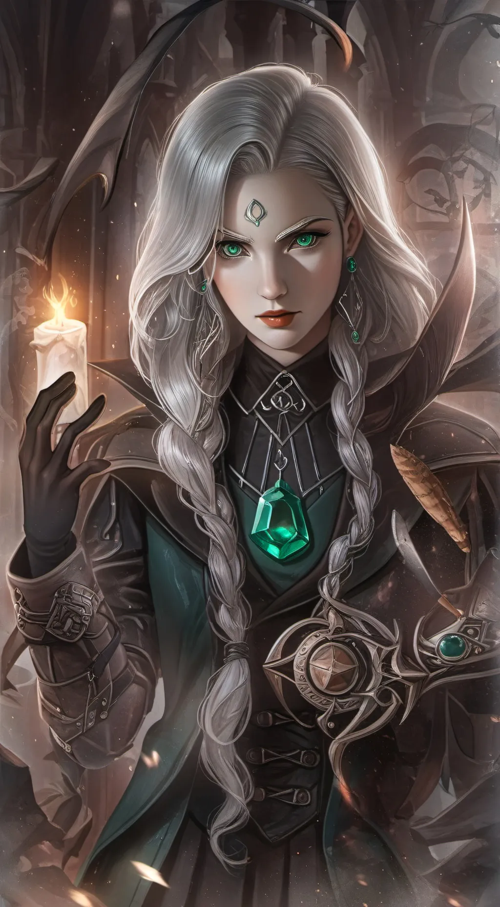 ai character: Lyra background