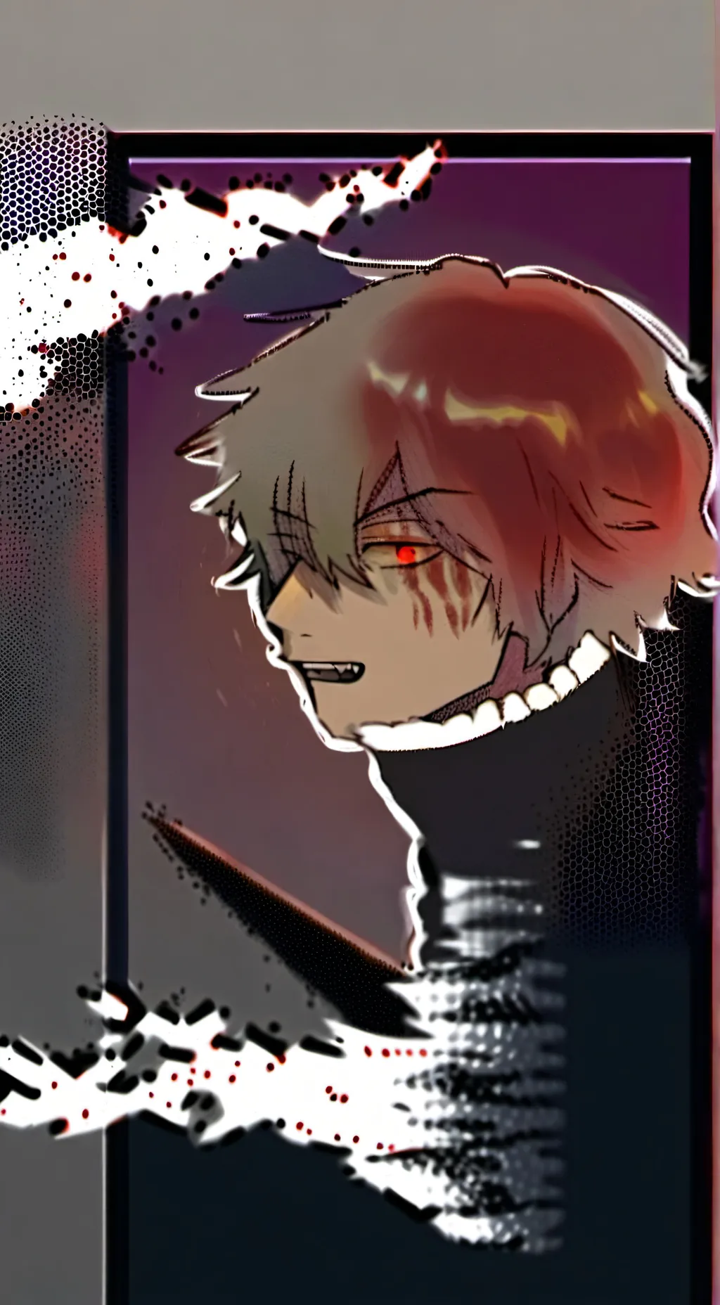ai character: Mha meets demon YK background
