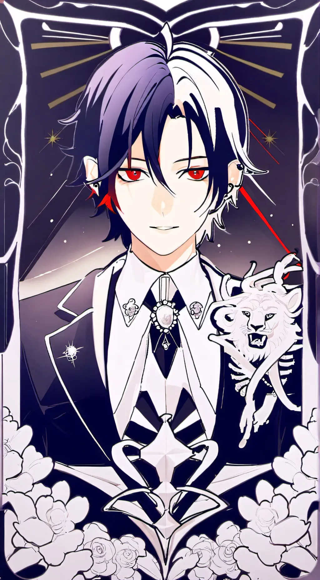ai character: oliver background