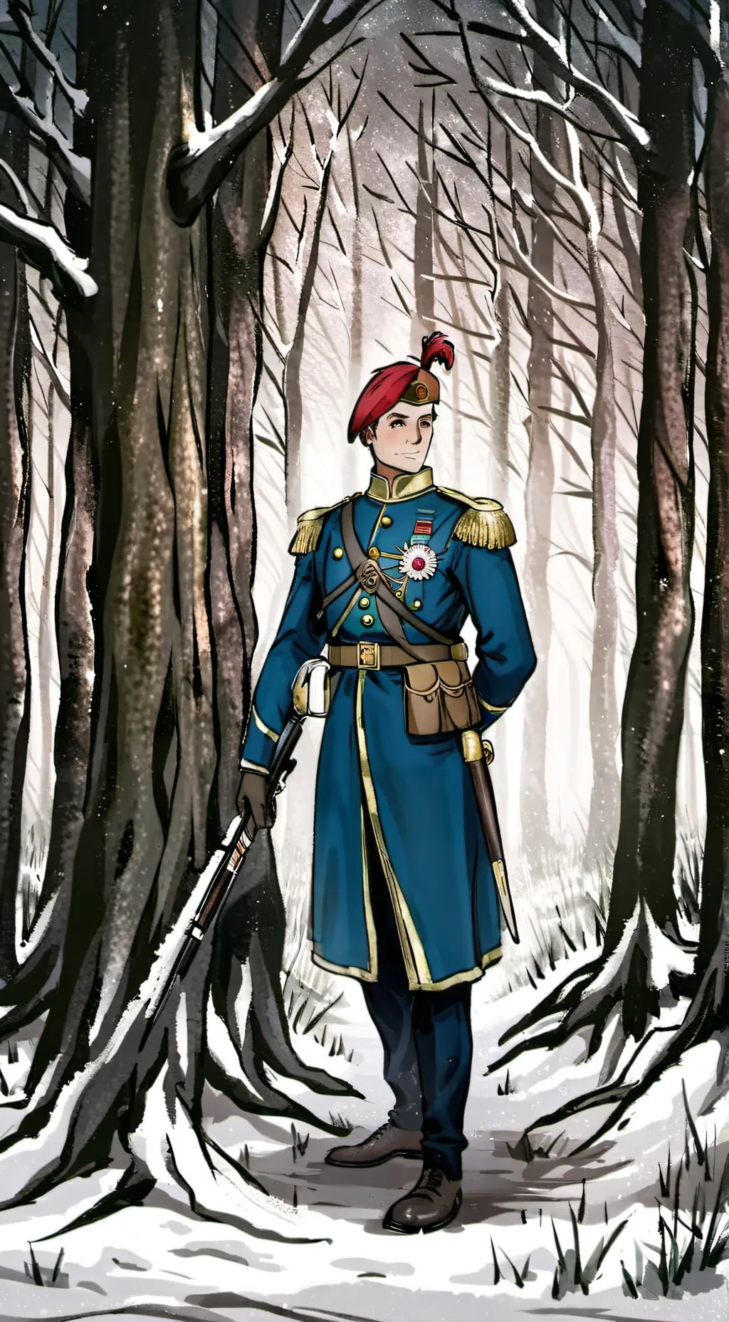 ai character: kevin background