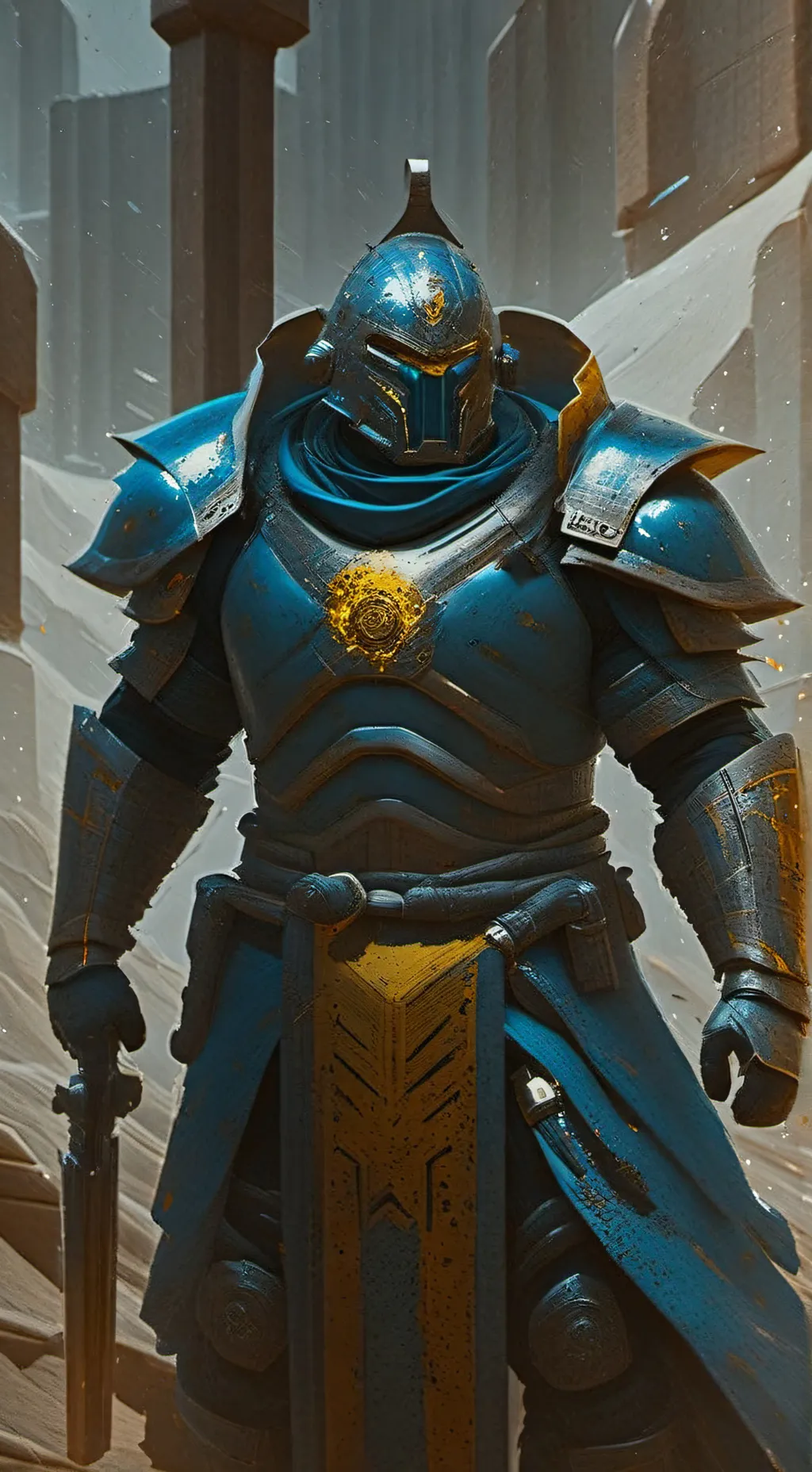 ai character: Warhammer X MD background