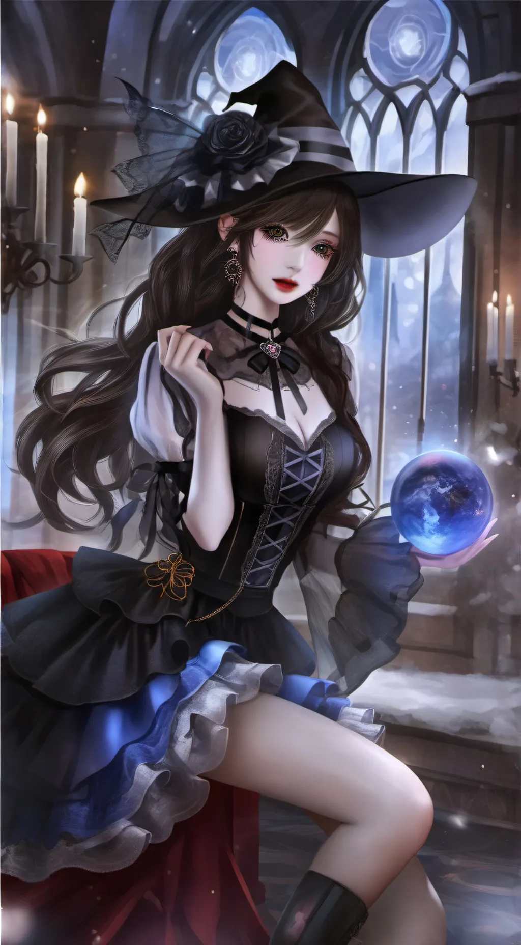 ai character: Rose  background