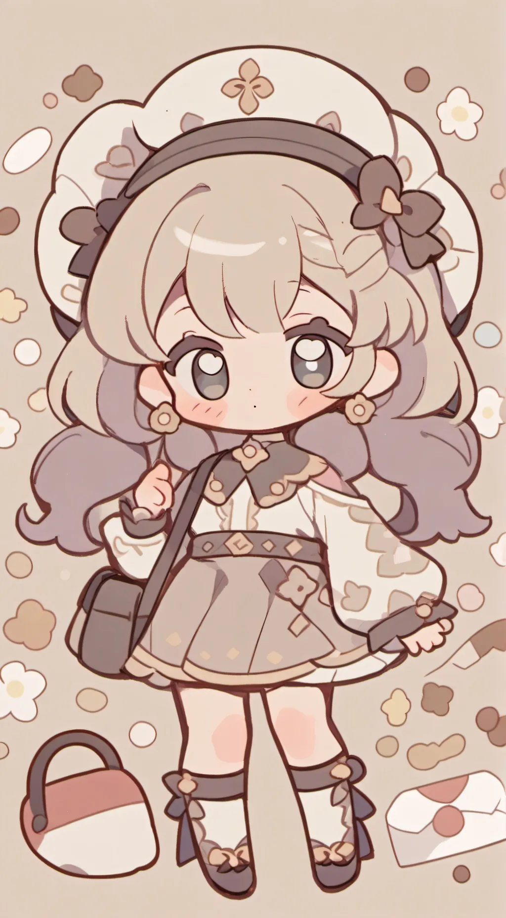 ai character: bebe en tu casa background