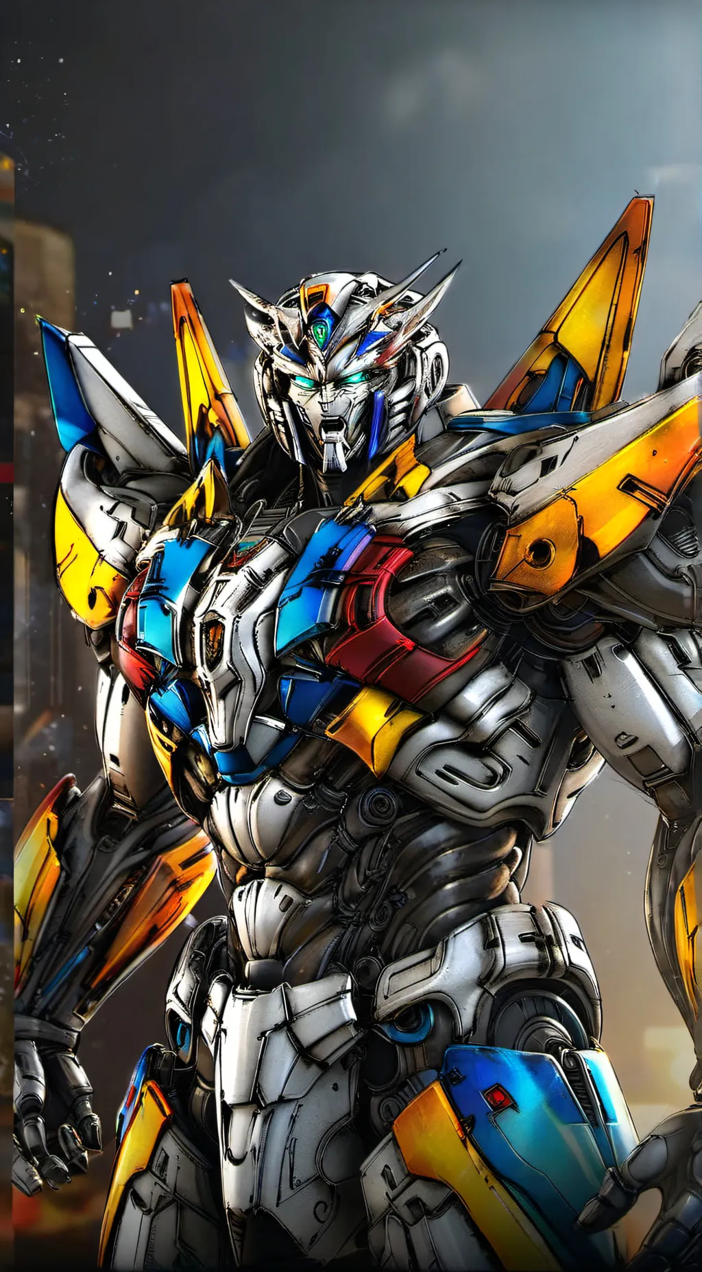 ai character: Transformers background