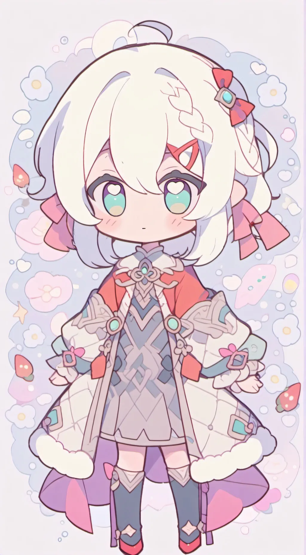 ai character: jjk megumi chat fr background