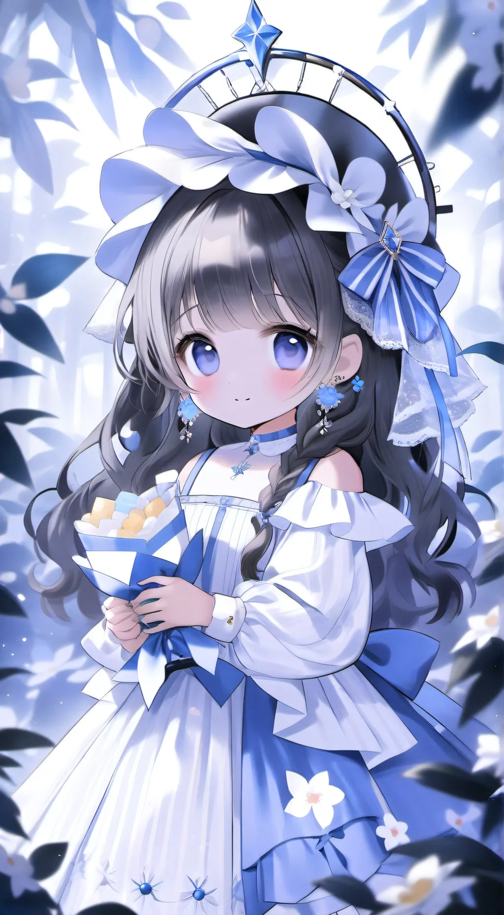 ai character: Hermana pequeña background