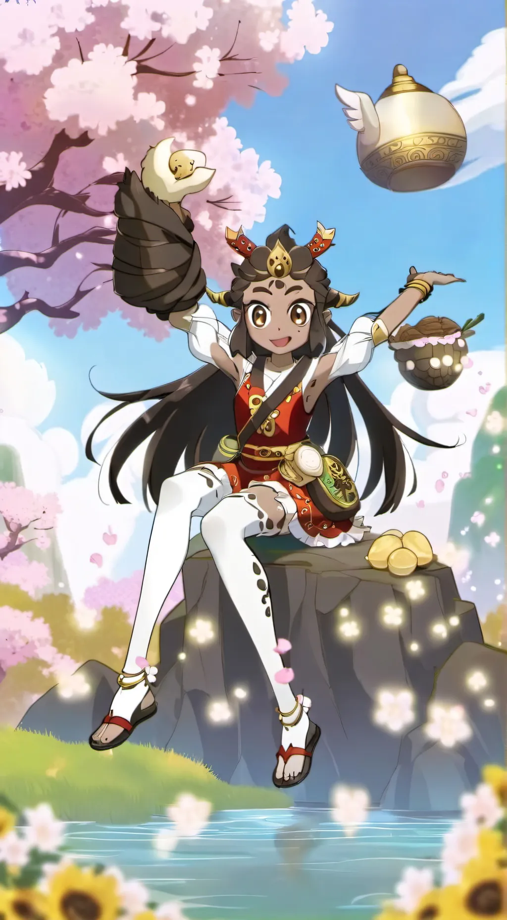 ai character: Toca poop  background