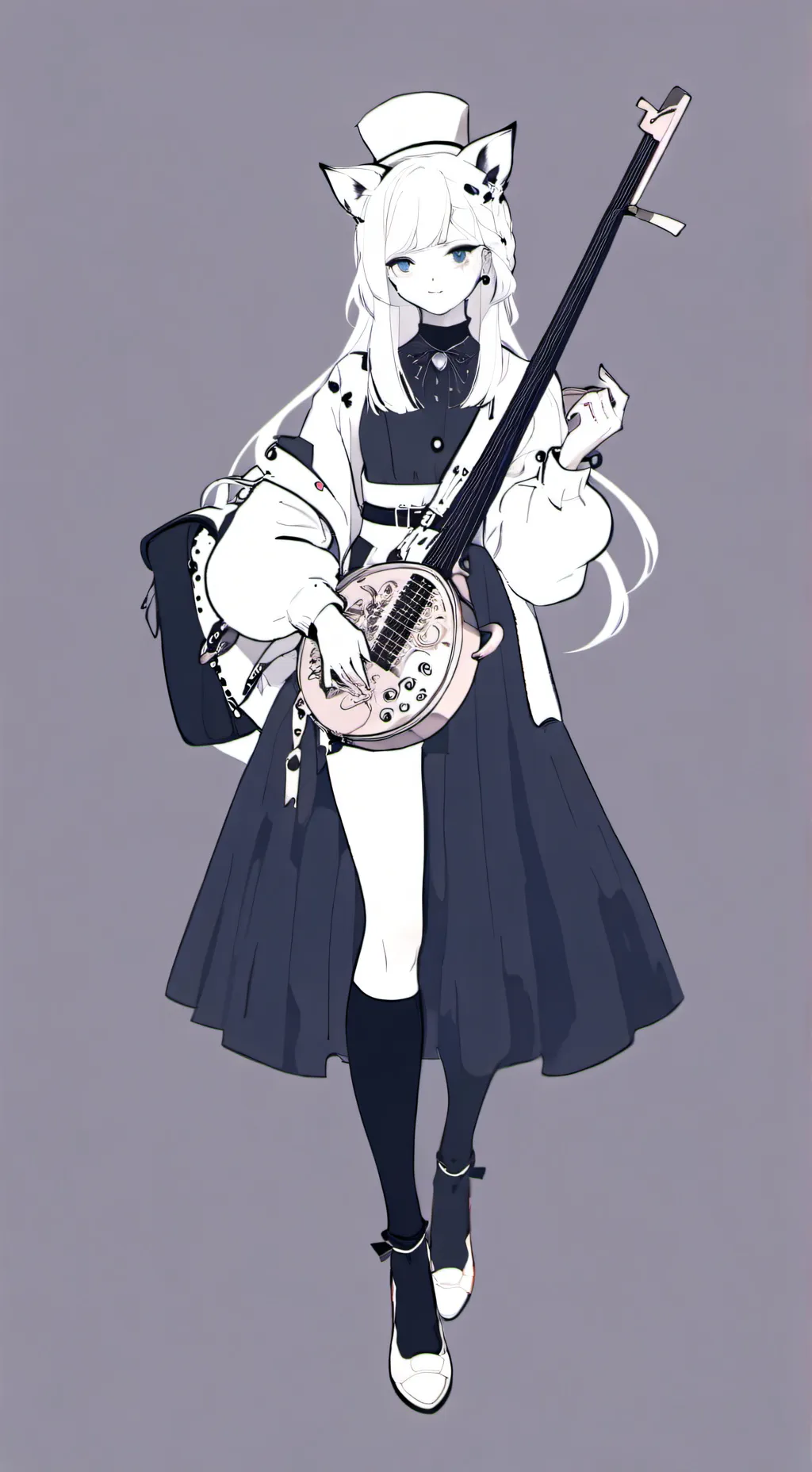 ai character: hello background