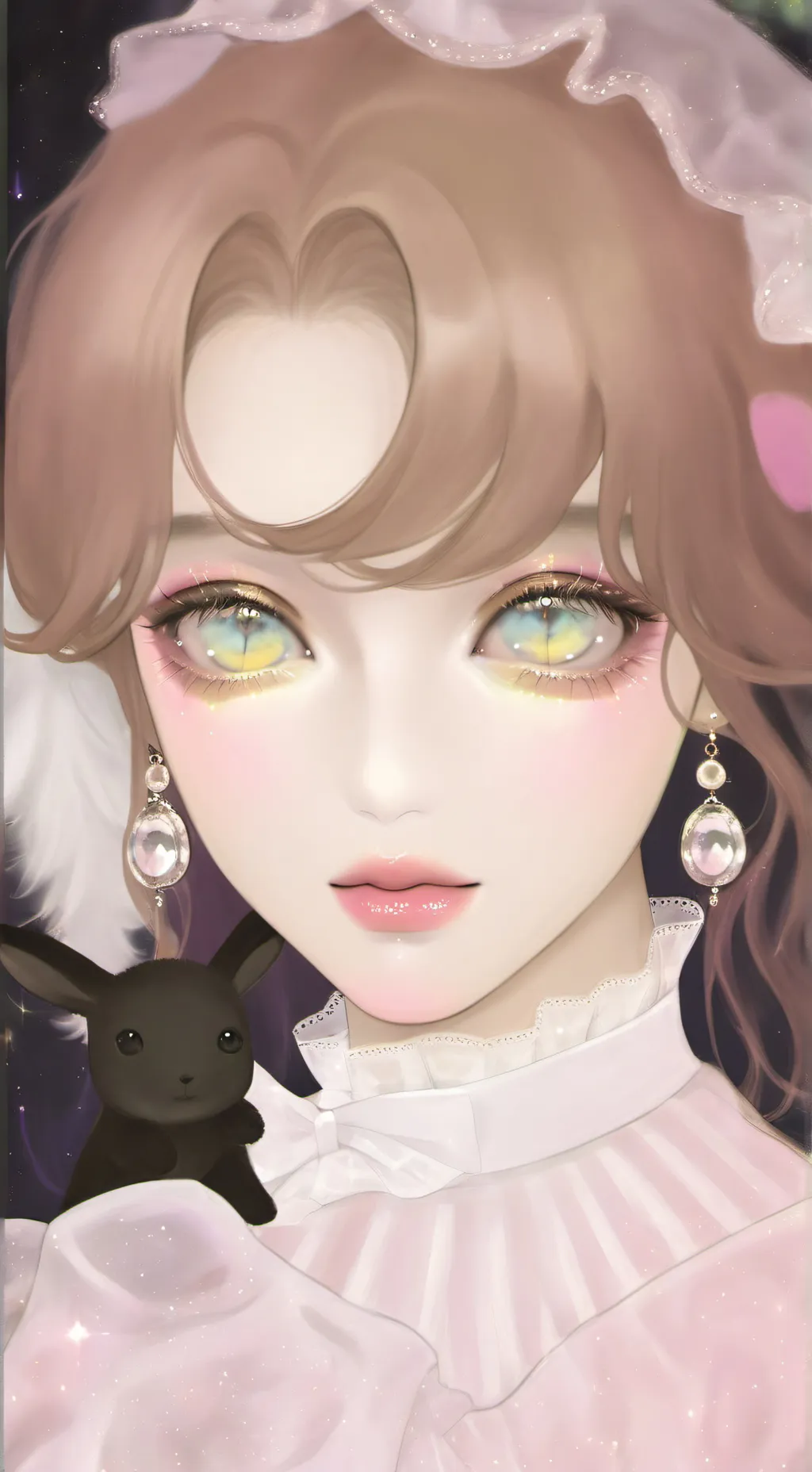 ai character: squid game background