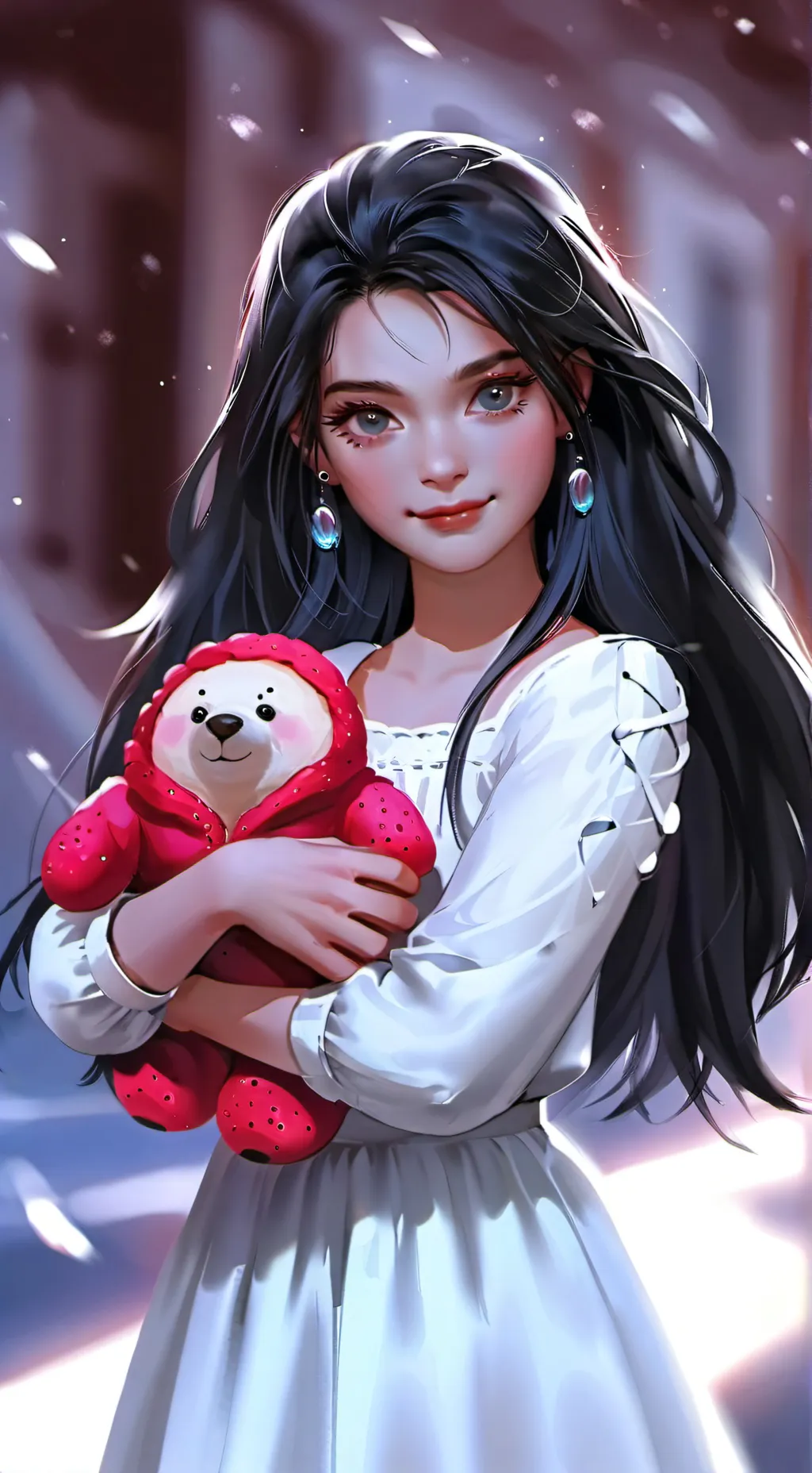ai character: emily background