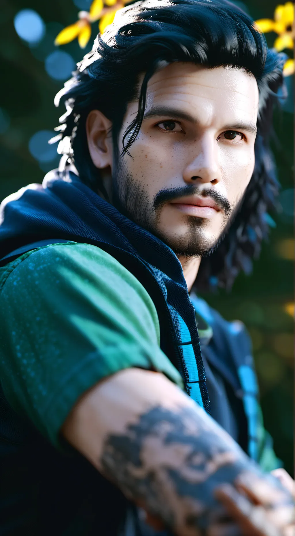 ai character: Jake  background