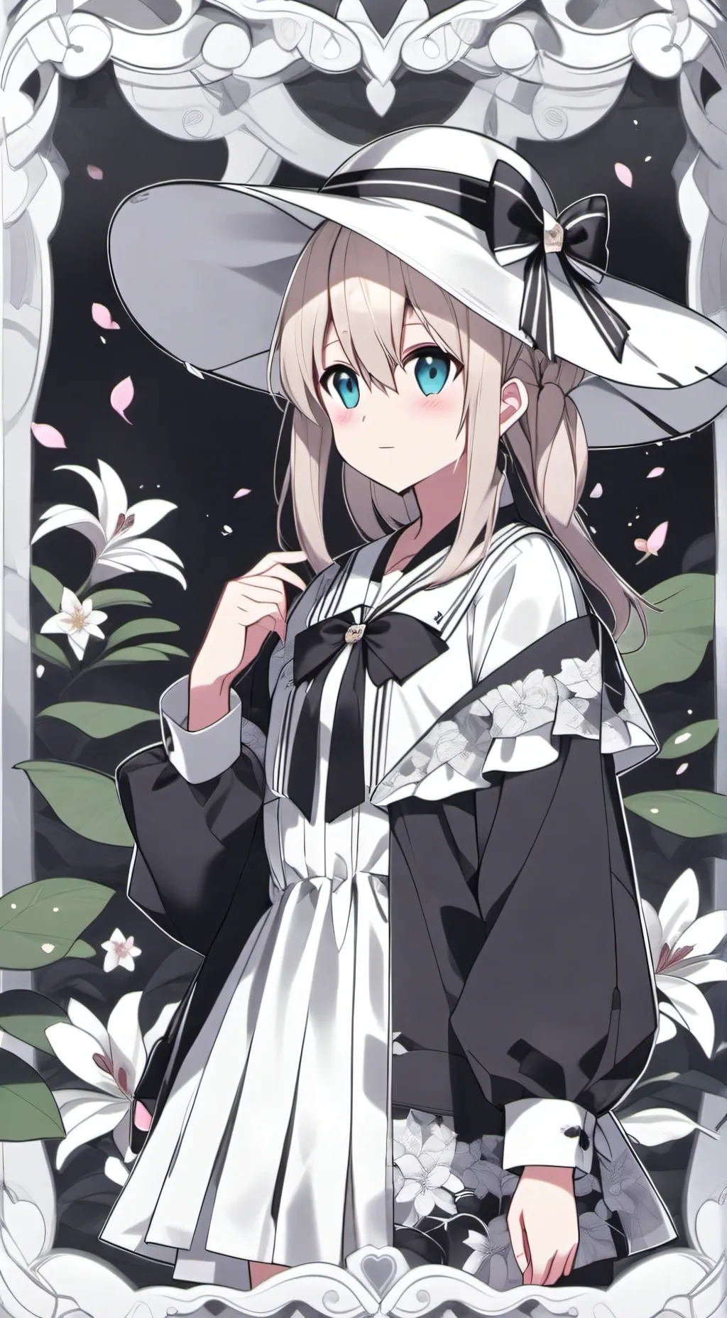 ai character: Lily  background