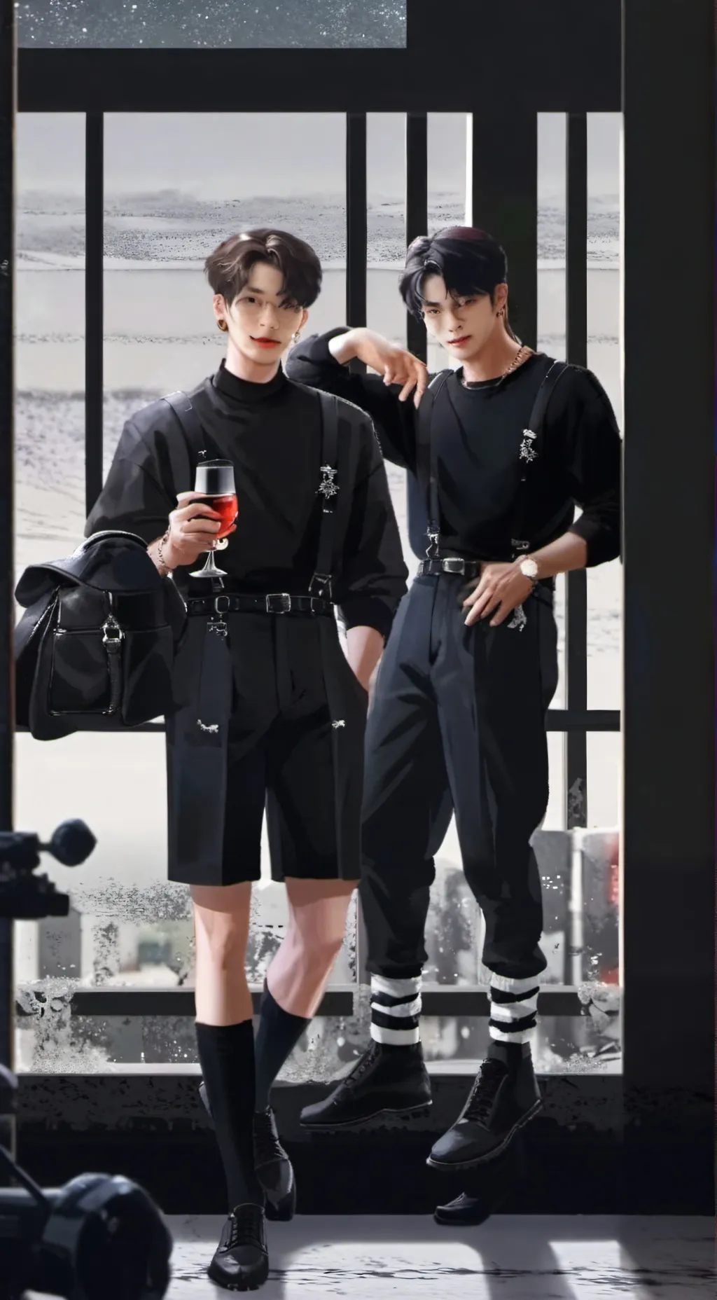 ai character: Stray kids background