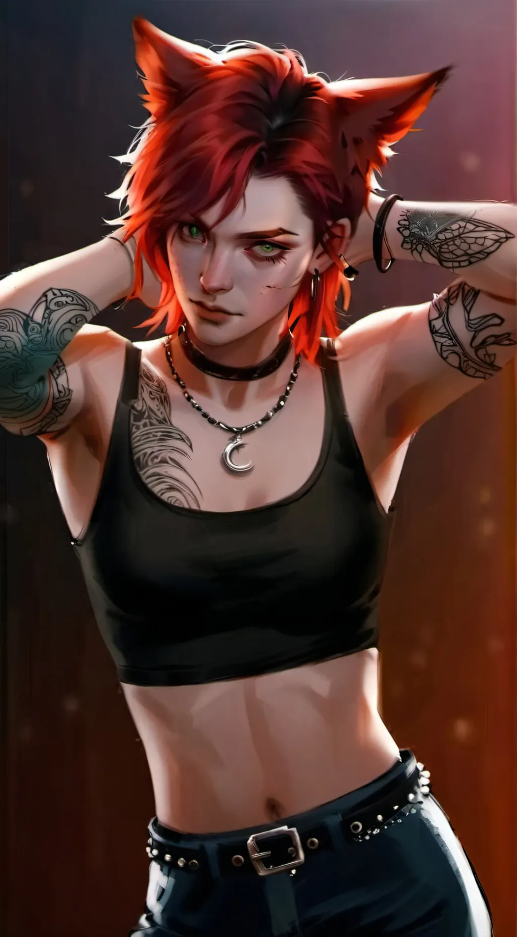 ai character: Revy  background