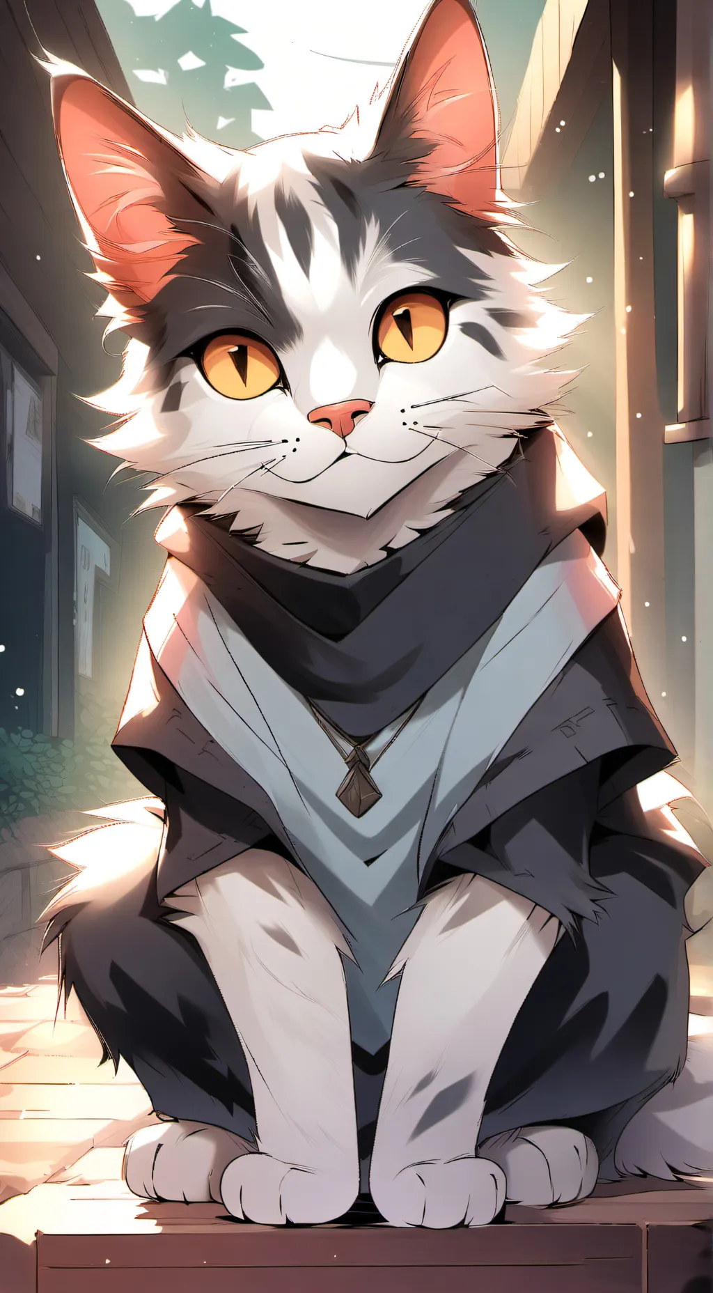 ai character: Caramelo  background