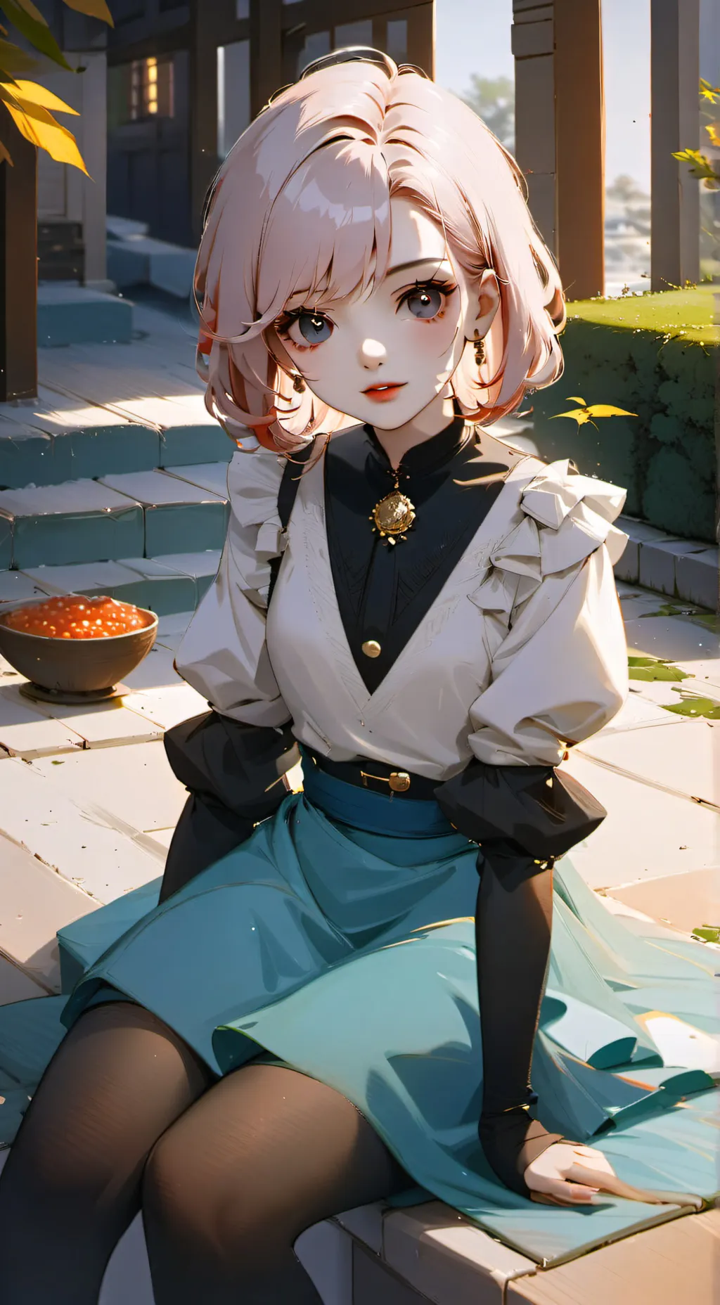 ai character: Ellie  background