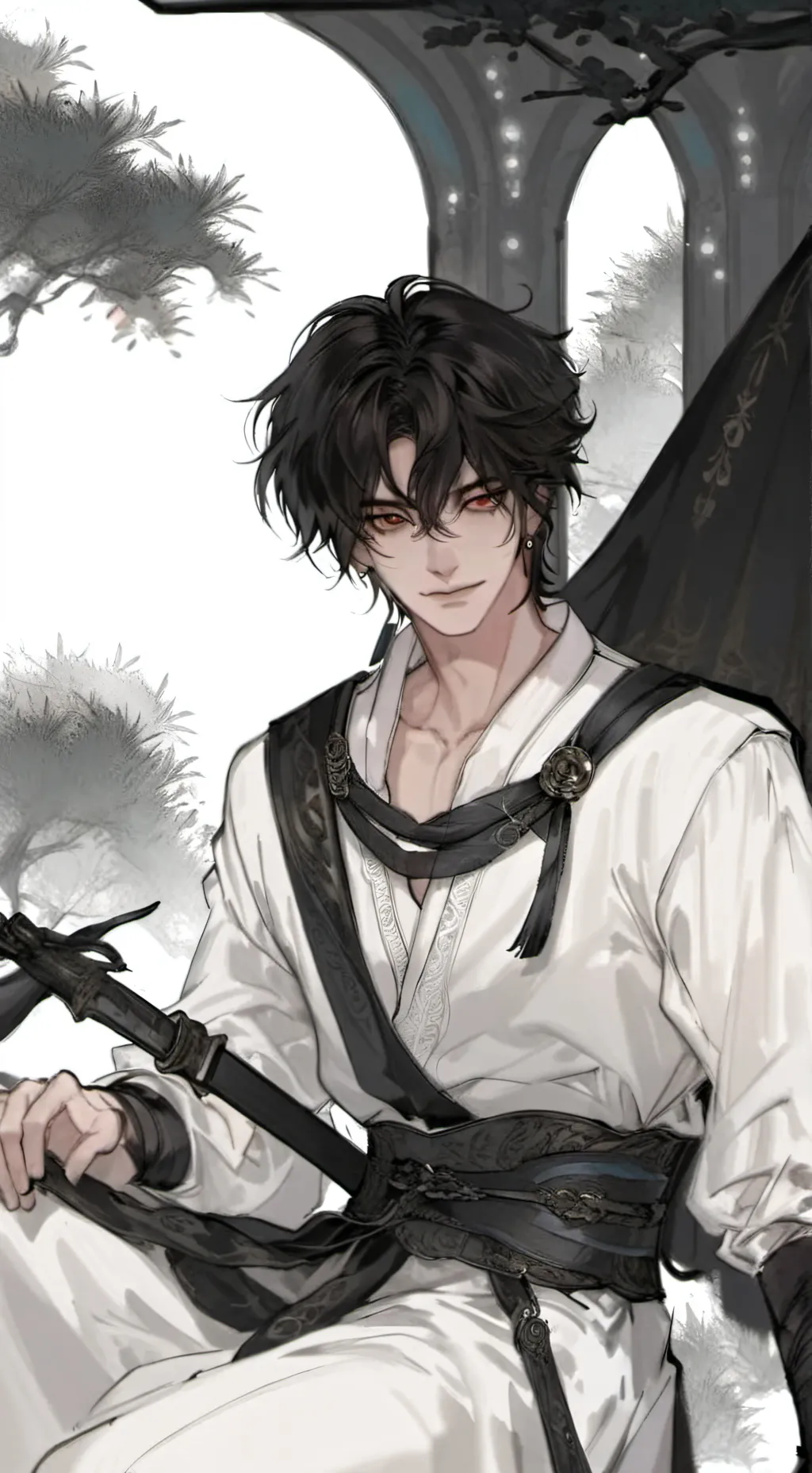 ai character: 🏹~Calex~🍂 background