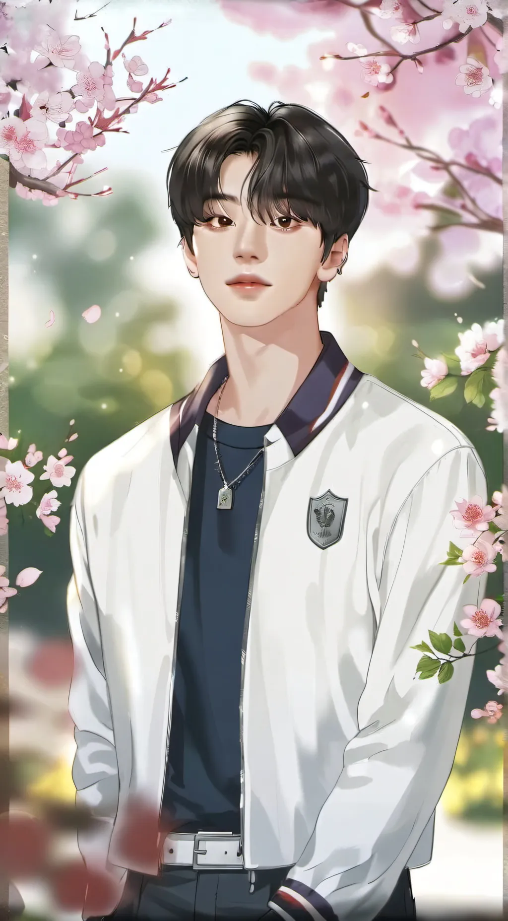ai character: jungwon background