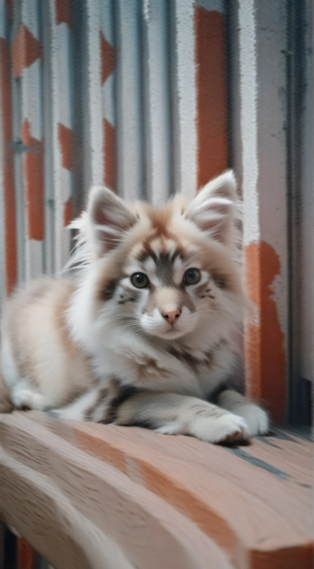 ai character: ur cat  background