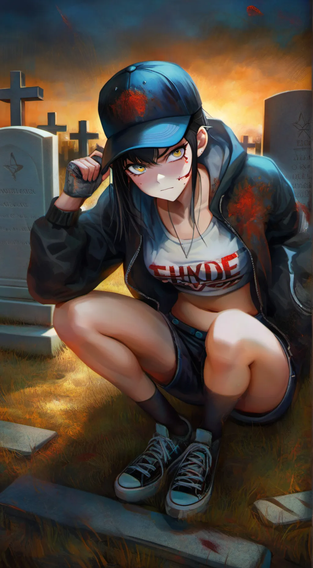 ai character: 齋野悠作 background
