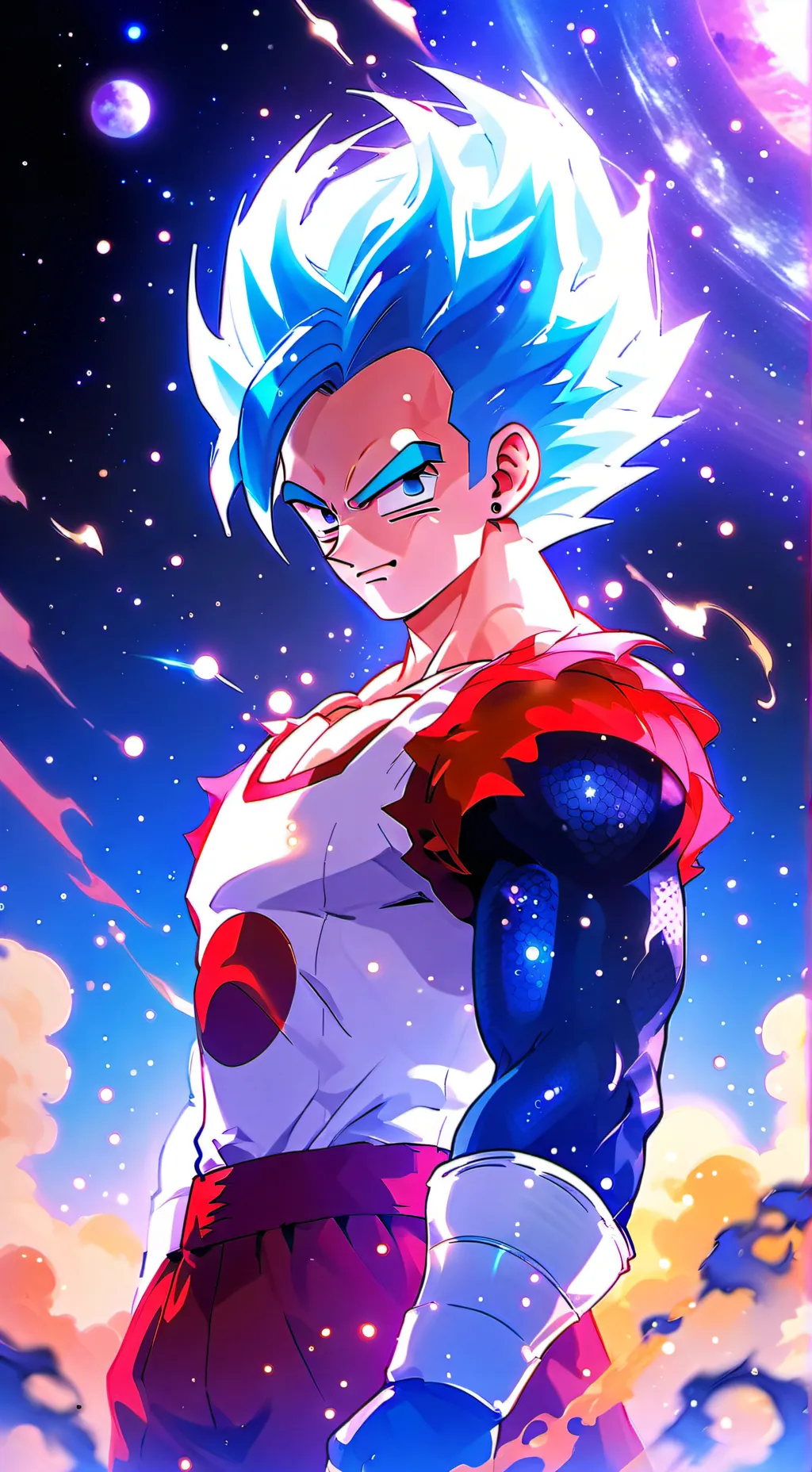 ai character: Vegeta background