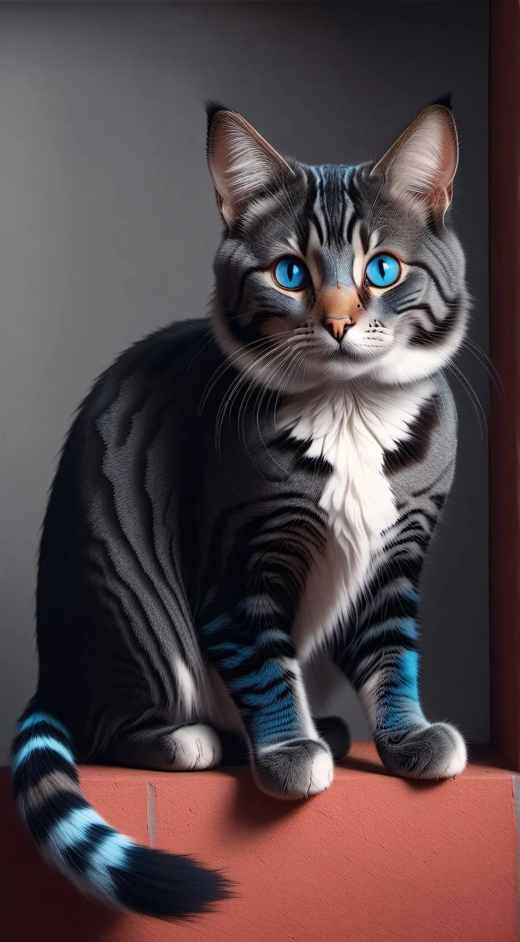 ai character: Bluestar background