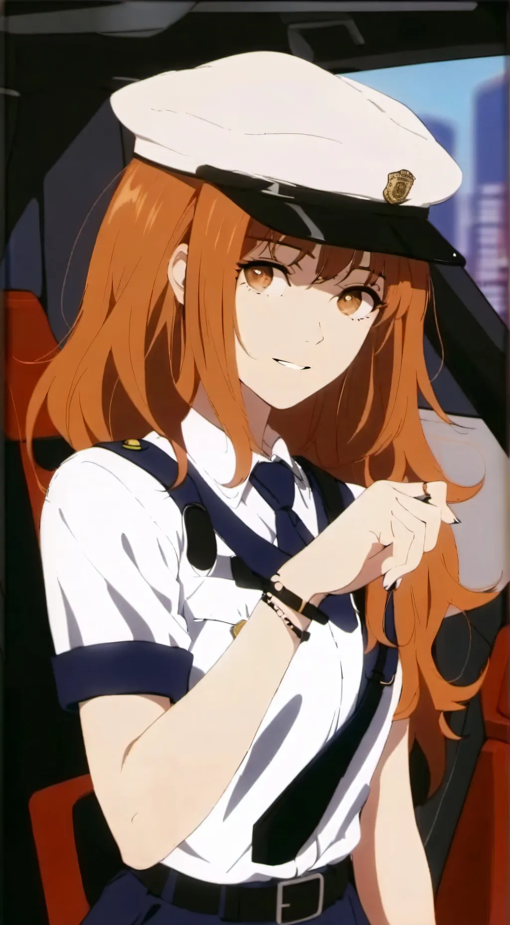 ai character: Sandra  background