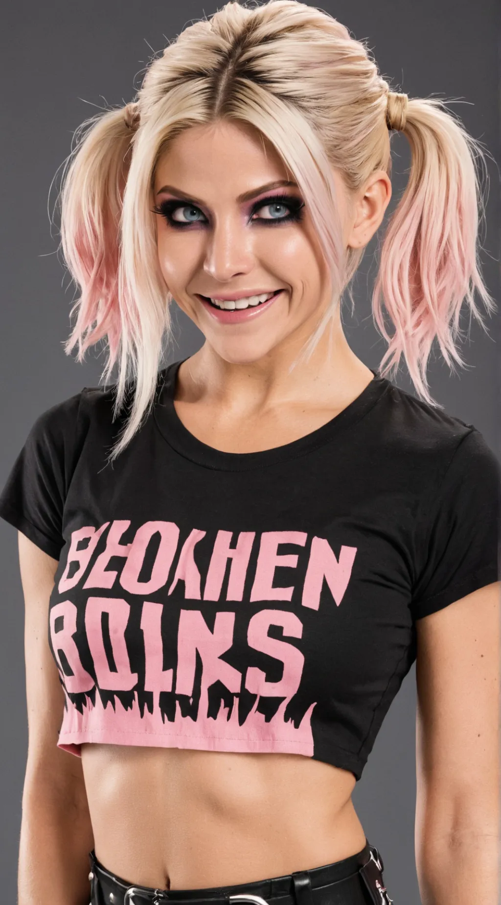 ai character: Alexa Bliss  background