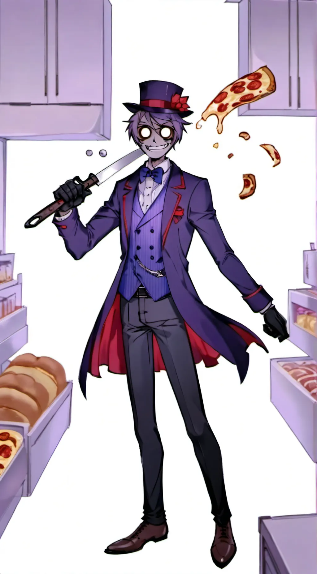 ai character: William Afton  background