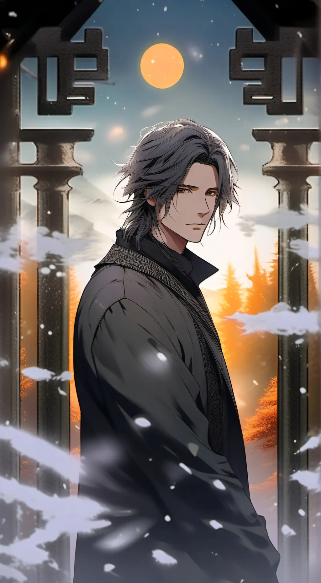 ai character: кей background