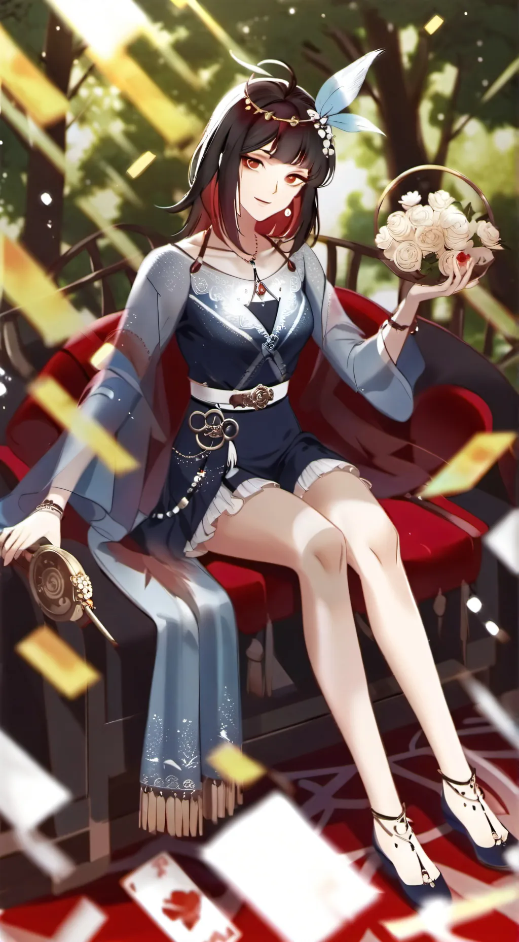 ai character: Akame background