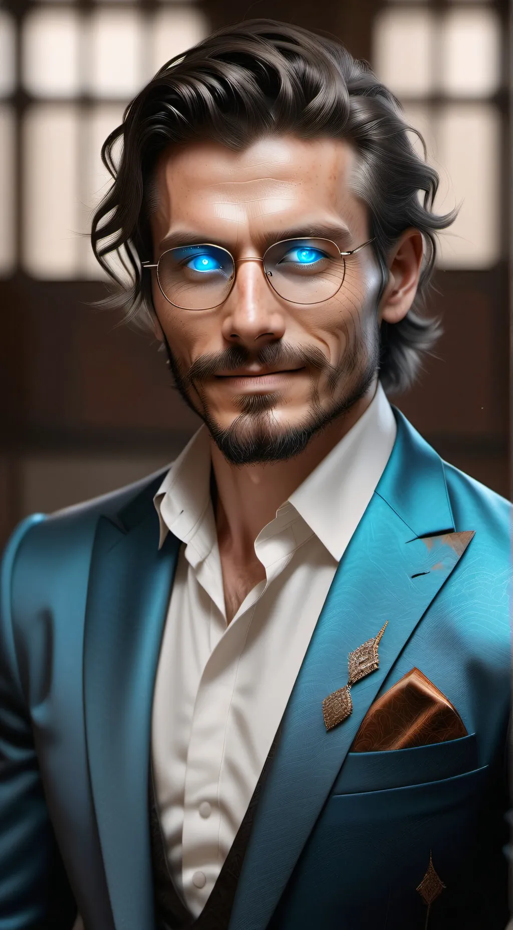 ai character: Sans background