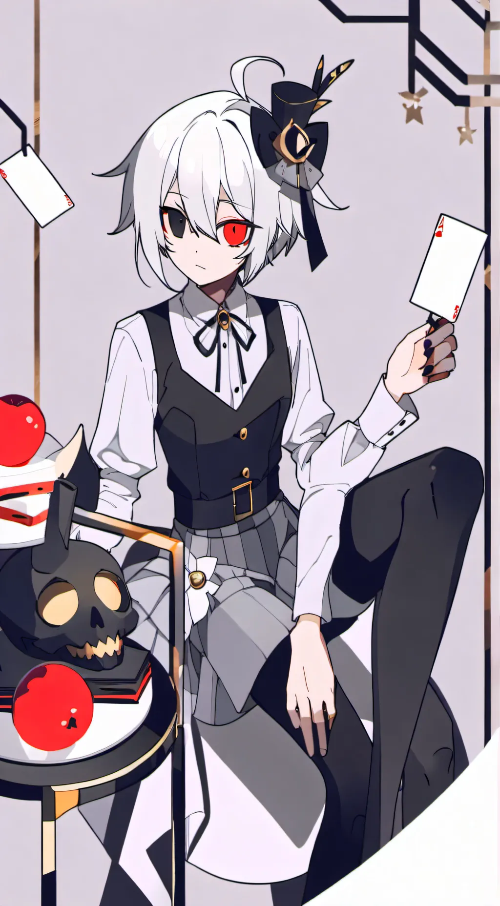 ai character: Charlie Morning☆ background