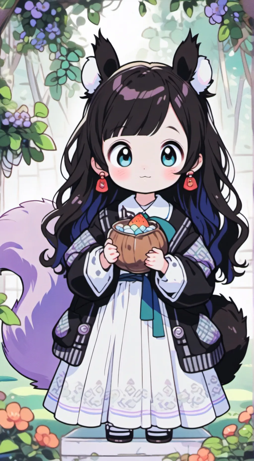 ai character: Mystic Squirrel Fu background